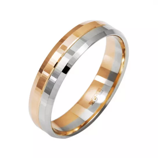 Кольцо обручальное из золота