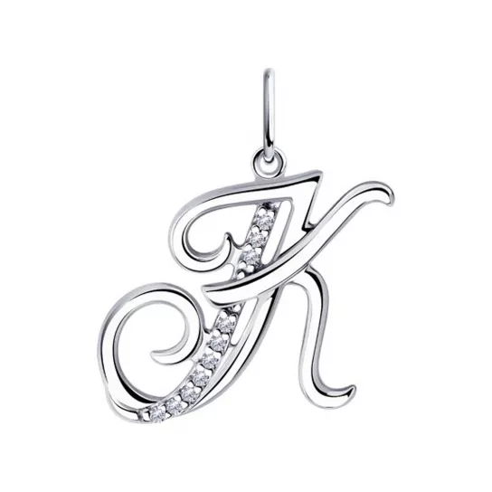 Подвеска из серебра