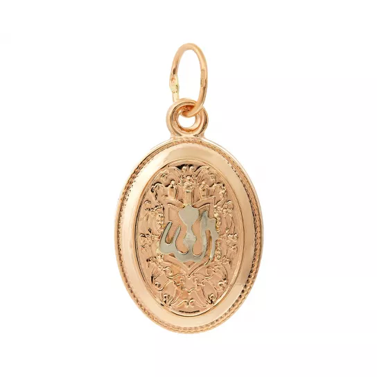 Подвеска мусульманская из золота