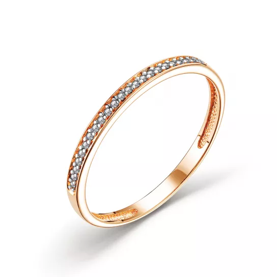 Кольцо с бриллиантами из золота