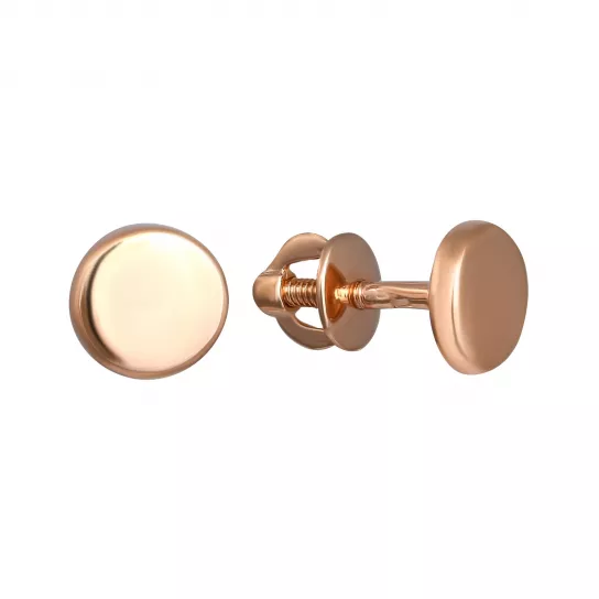 Пусеты из золота