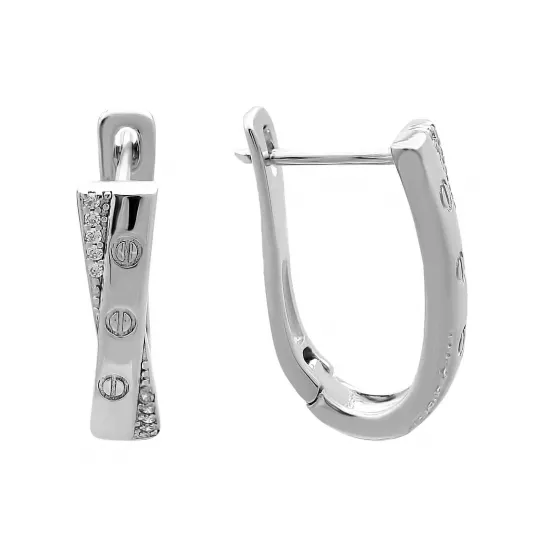 Серьги из серебра