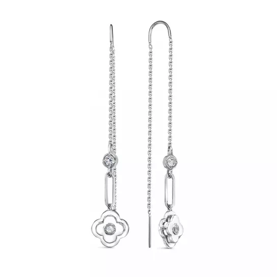 Серьги из серебра