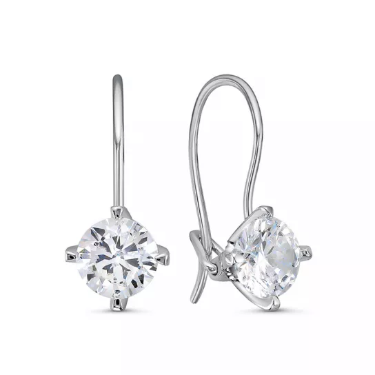 Серьги детские из серебра