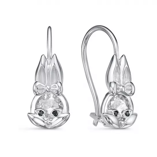 Серьги из серебра