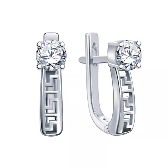 Серьги из серебра