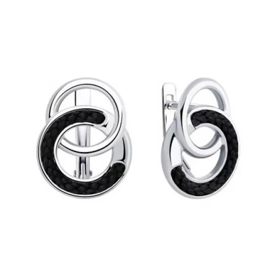 Серьги из серебра