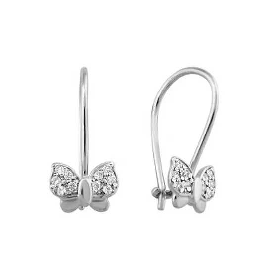 Серьги детские из серебра