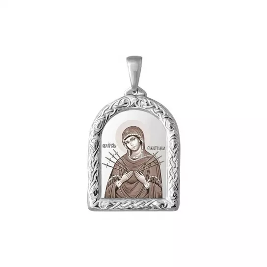 Икона из серебра