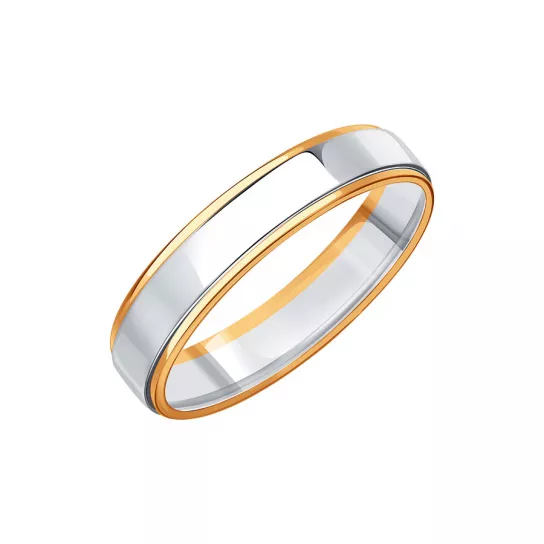 Кольцо обручальное из золота