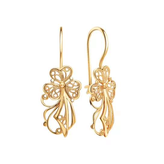 Серьги из золота