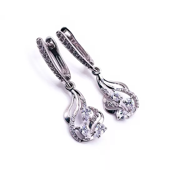 Серьги из серебра