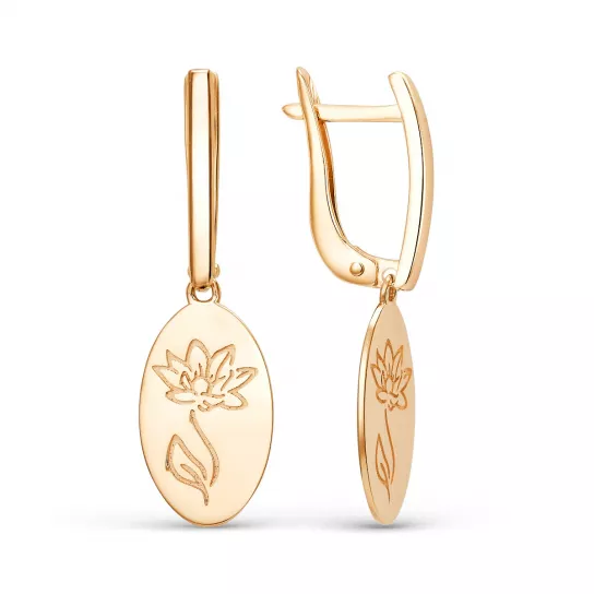 Серьги из золота