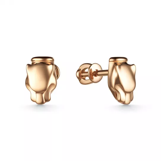 Пусеты из золота