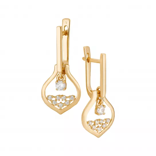 Серьги из золота