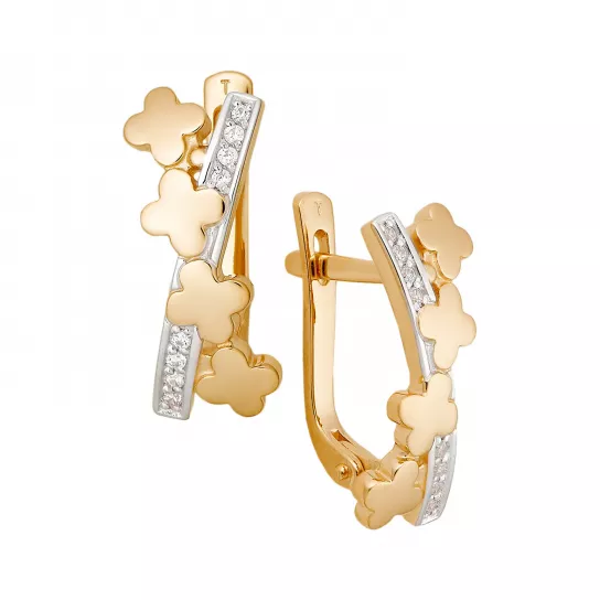 Серьги из золота