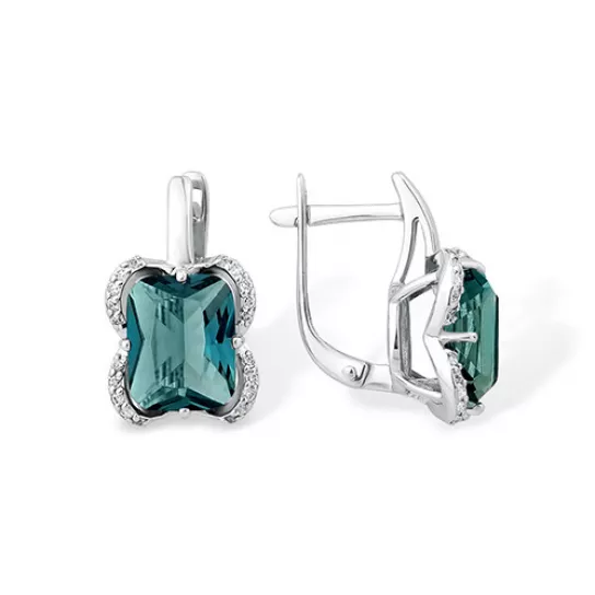 Серьги из серебра