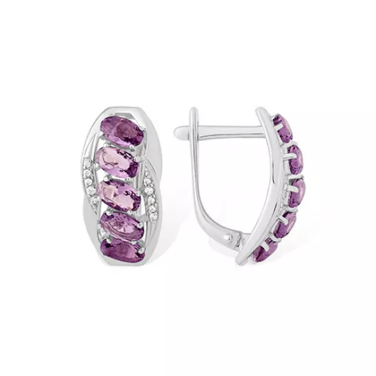 Серьги из серебра