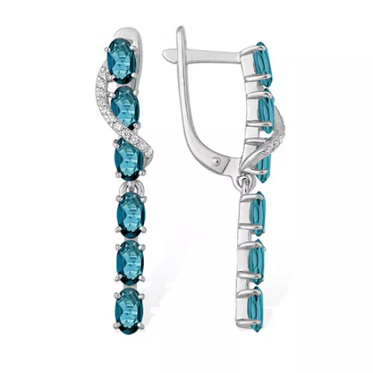 Серьги из серебра