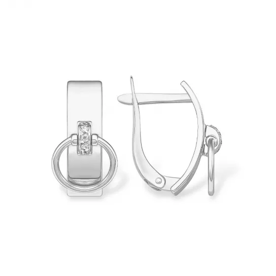 Серьги из серебра