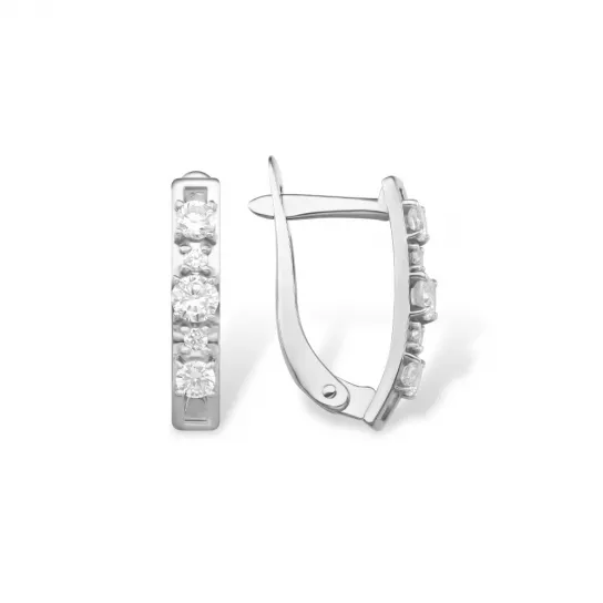 Серьги из серебра