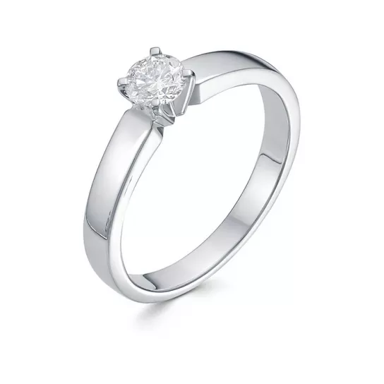 Кольцо с бриллиантами из золота