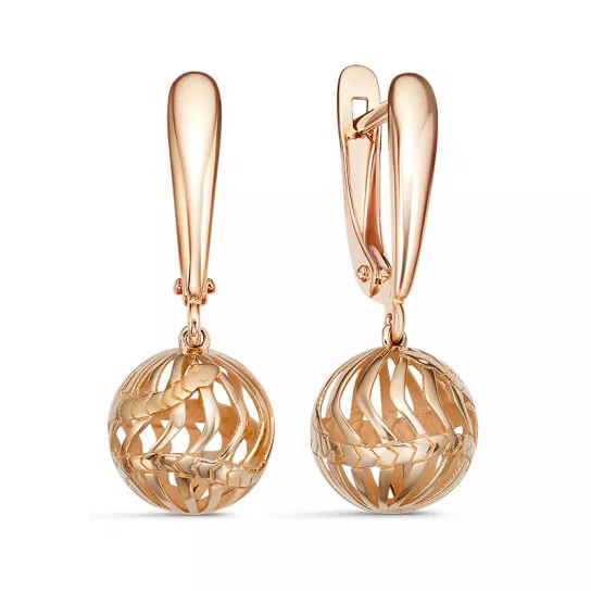 Серьги из золота