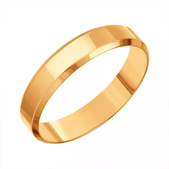 Кольцо обручальное из золота
