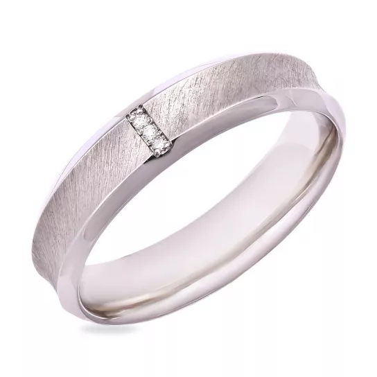 Кольцо с бриллиантами из золота