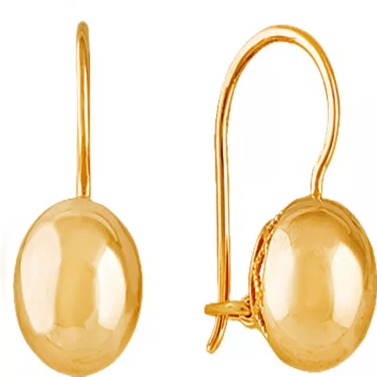 Серьги из золота
